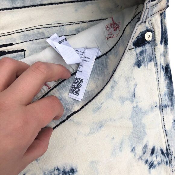 EXTREMELY RARE MISSPRINTED True Religion Jeans Size 38 Upside-down Tag - Picture 6 of 12